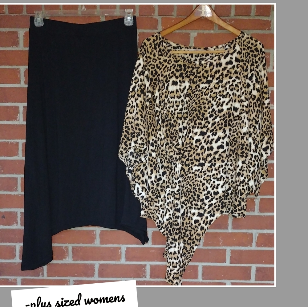 Shirt & Skirt Women’s Plus Size
